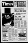 Coleraine Times Wednesday 04 September 1991 Page 1