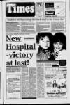 Coleraine Times Wednesday 18 September 1991 Page 1