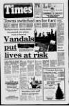 Coleraine Times Wednesday 04 December 1991 Page 1