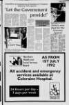Coleraine Times Wednesday 01 July 1992 Page 11