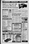 Coleraine Times Wednesday 01 July 1992 Page 22