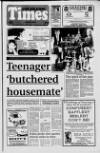 Coleraine Times Wednesday 29 July 1992 Page 1