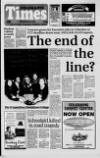 Coleraine Times Wednesday 02 September 1992 Page 1