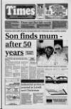 Coleraine Times Wednesday 16 September 1992 Page 1
