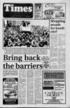 Coleraine Times Wednesday 02 December 1992 Page 1