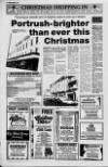 Coleraine Times Wednesday 02 December 1992 Page 22