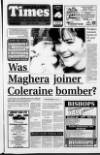 Coleraine Times Wednesday 16 June 1993 Page 1