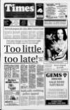 Coleraine Times Wednesday 30 June 1993 Page 1