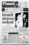 Coleraine Times Wednesday 18 August 1993 Page 1