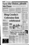 Coleraine Times Wednesday 22 February 1995 Page 6