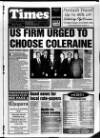 Coleraine Times Wednesday 24 February 1999 Page 1