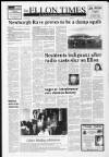 Ellon Times & East Gordon Advertiser Thursday 01 July 1993 Page 1