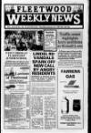 Fleetwood Weekly News Thursday 01 January 1987 Page 1