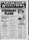 Fleetwood Weekly News Thursday 07 January 1988 Page 1