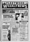Fleetwood Weekly News Thursday 11 August 1988 Page 1