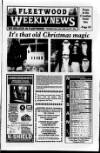 Fleetwood Weekly News Thursday 24 December 1992 Page 1