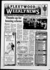 Fleetwood Weekly News Thursday 05 January 1995 Page 1