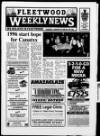 Fleetwood Weekly News Thursday 04 January 1996 Page 1