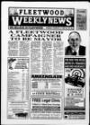 Fleetwood Weekly News Thursday 01 February 1996 Page 1