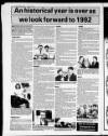 Glenrothes Gazette Thursday 02 January 1992 Page 16