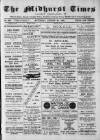 Midhurst and Petworth Observer Saturday 24 August 1889 Page 1