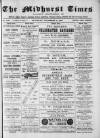 Midhurst and Petworth Observer Saturday 02 November 1889 Page 1