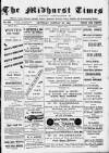 Midhurst and Petworth Observer Saturday 28 January 1893 Page 1