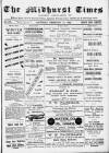 Midhurst and Petworth Observer Saturday 11 February 1893 Page 1