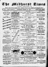 Midhurst and Petworth Observer Saturday 25 March 1893 Page 1