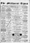 Midhurst and Petworth Observer Saturday 03 June 1893 Page 1