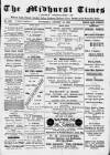 Midhurst and Petworth Observer Saturday 19 August 1893 Page 1