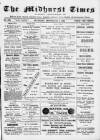 Midhurst and Petworth Observer Saturday 02 September 1893 Page 1