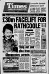 Newtownabbey Times and East Antrim Times Thursday 18 February 1988 Page 1