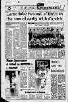 Newtownabbey Times and East Antrim Times Thursday 25 February 1988 Page 36