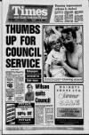 Newtownabbey Times and East Antrim Times Thursday 23 June 1988 Page 1