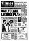 Newtownabbey Times and East Antrim Times Thursday 04 May 1989 Page 1