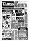 Newtownabbey Times and East Antrim Times Thursday 28 September 1989 Page 1