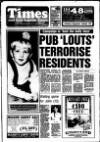 Newtownabbey Times and East Antrim Times Thursday 12 October 1989 Page 1