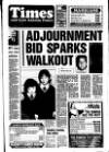Newtownabbey Times and East Antrim Times Thursday 16 November 1989 Page 1