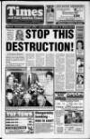 Newtownabbey Times and East Antrim Times Thursday 12 November 1992 Page 1