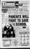 Newtownabbey Times and East Antrim Times Thursday 25 November 1993 Page 1