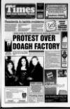 Newtownabbey Times and East Antrim Times Thursday 16 November 1995 Page 1