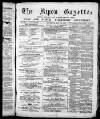 Ripon Gazette Thursday 18 January 1877 Page 1