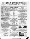 Ripon Gazette Saturday 27 April 1889 Page 1