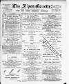 Ripon Gazette Saturday 01 June 1889 Page 1