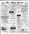 Ripon Gazette Saturday 03 August 1889 Page 1