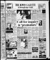 Ripon Gazette Friday 05 March 1982 Page 1