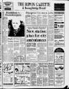 Ripon Gazette Friday 21 January 1983 Page 1