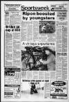 Ripon Gazette Friday 08 March 1991 Page 20