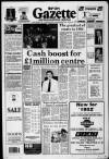 Ripon Gazette Friday 03 January 1992 Page 1